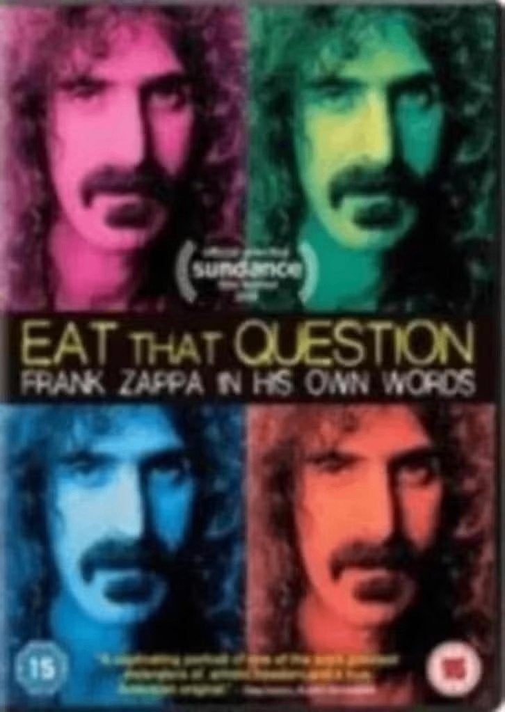 Frank Zappa - Eat That Question - DVD nieuw in plastic folie, Cd's en Dvd's, Dvd's | Muziek en Concerten, Alle leeftijden, Ophalen of Verzenden