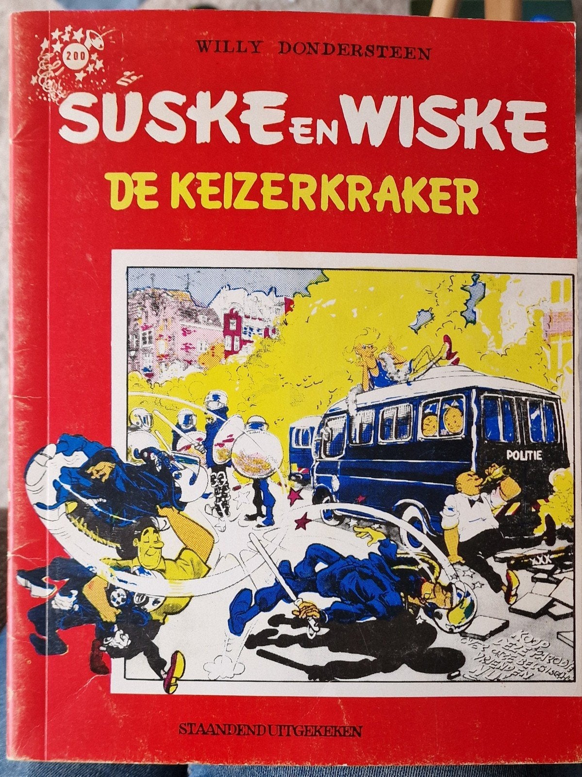 Suske en Wiske - De Keizerkraker (nr. 200), Eén stripboek, Ophalen of Verzenden, Zo goed als nieuw