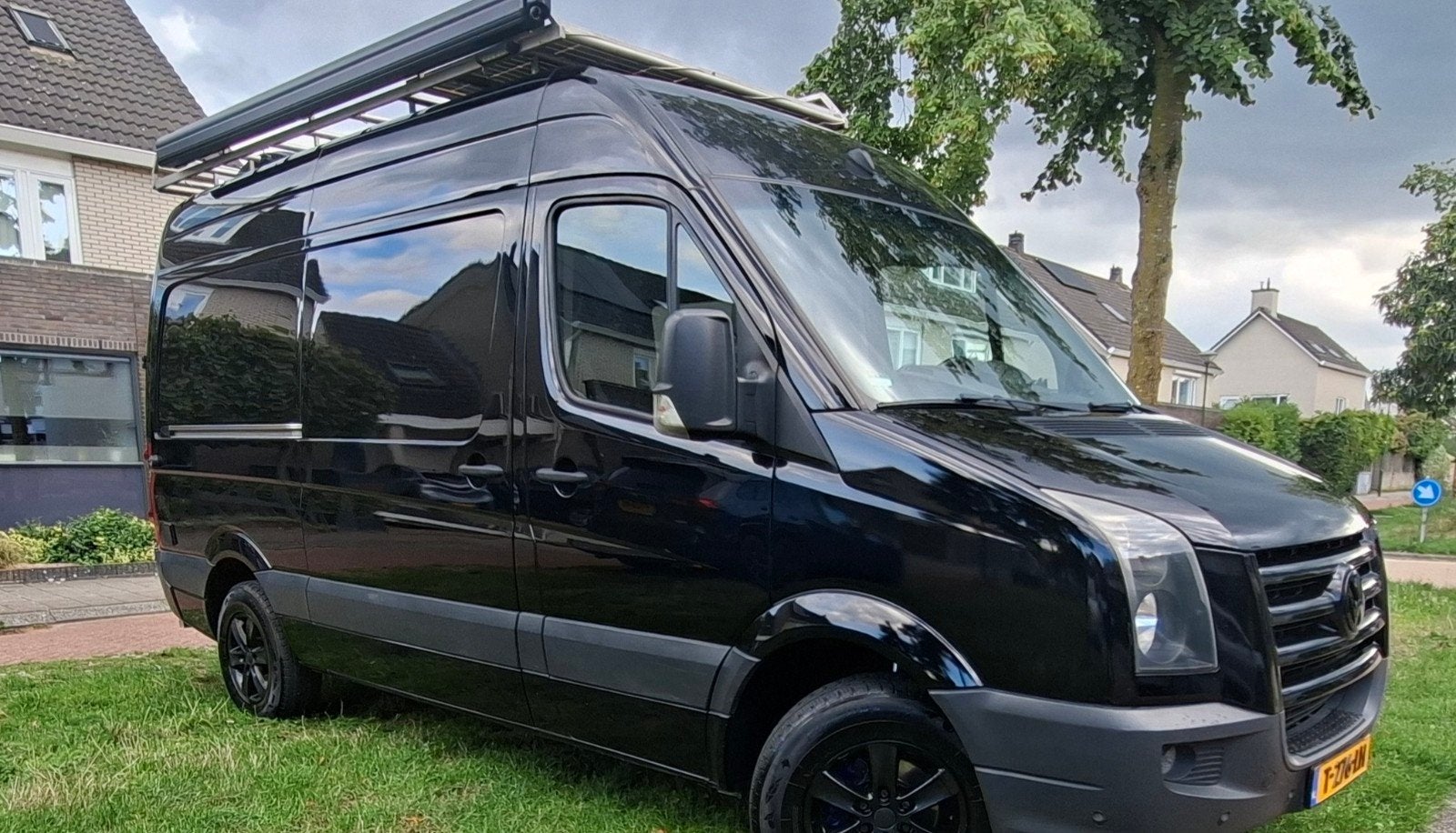 VW Crafter Camperbus, Caravans en Kamperen, Campers, Brandblusser, Chemisch toilet, Volkswagen, Tot en met 2