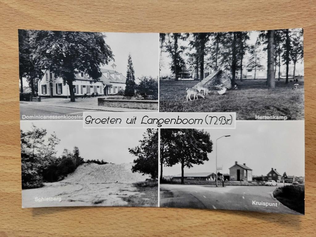 ansicht LANGENBOOM, Ophalen of Verzenden, Voor 1920, Noord-Brabant