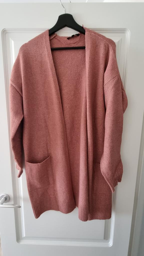 Mooi oud roze vest van MS Mode, maat L, MS Mode, Ophalen of Verzenden, Zo goed als nieuw, Roze