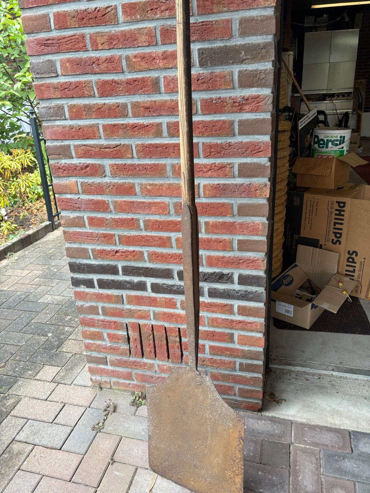 Oude broodschep met lange steel, Antiek en Kunst, Ophalen