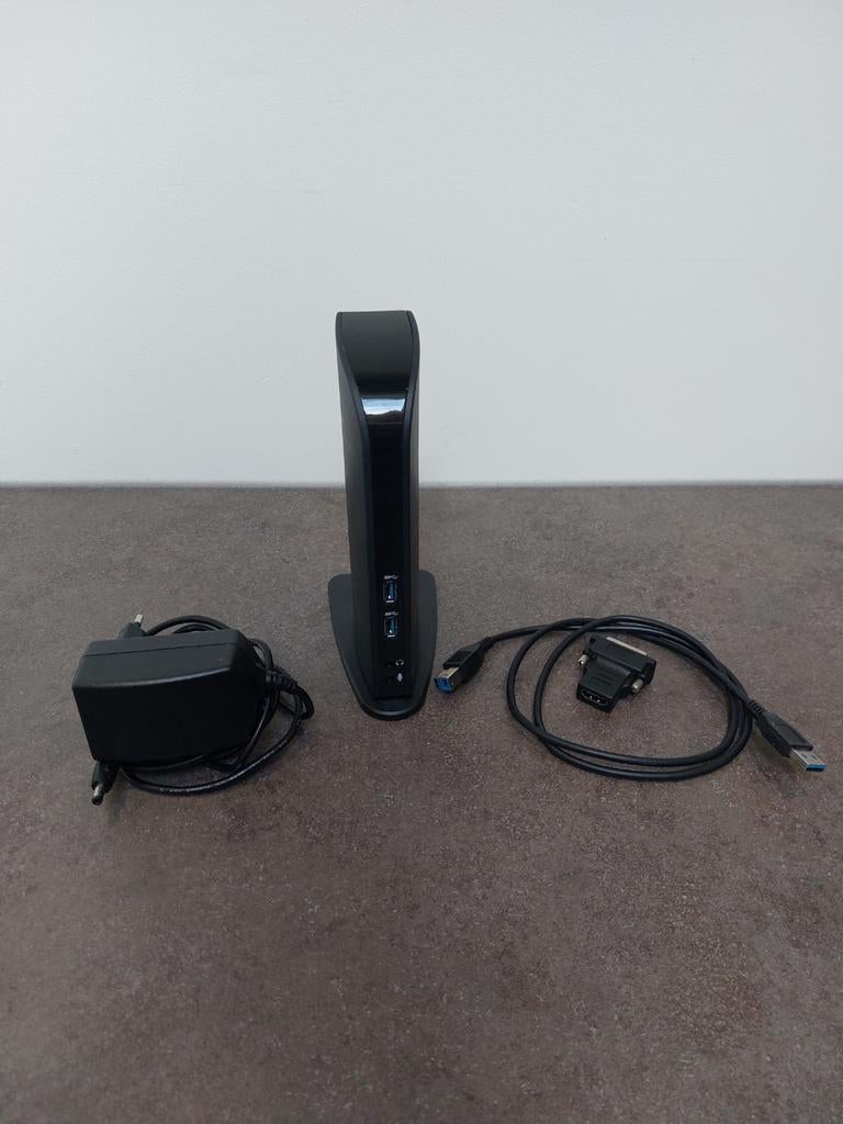 Kensington SD3500v USB 3.0 Dual Docking Station, Ophalen of Verzenden, Zo goed als nieuw, Laptop