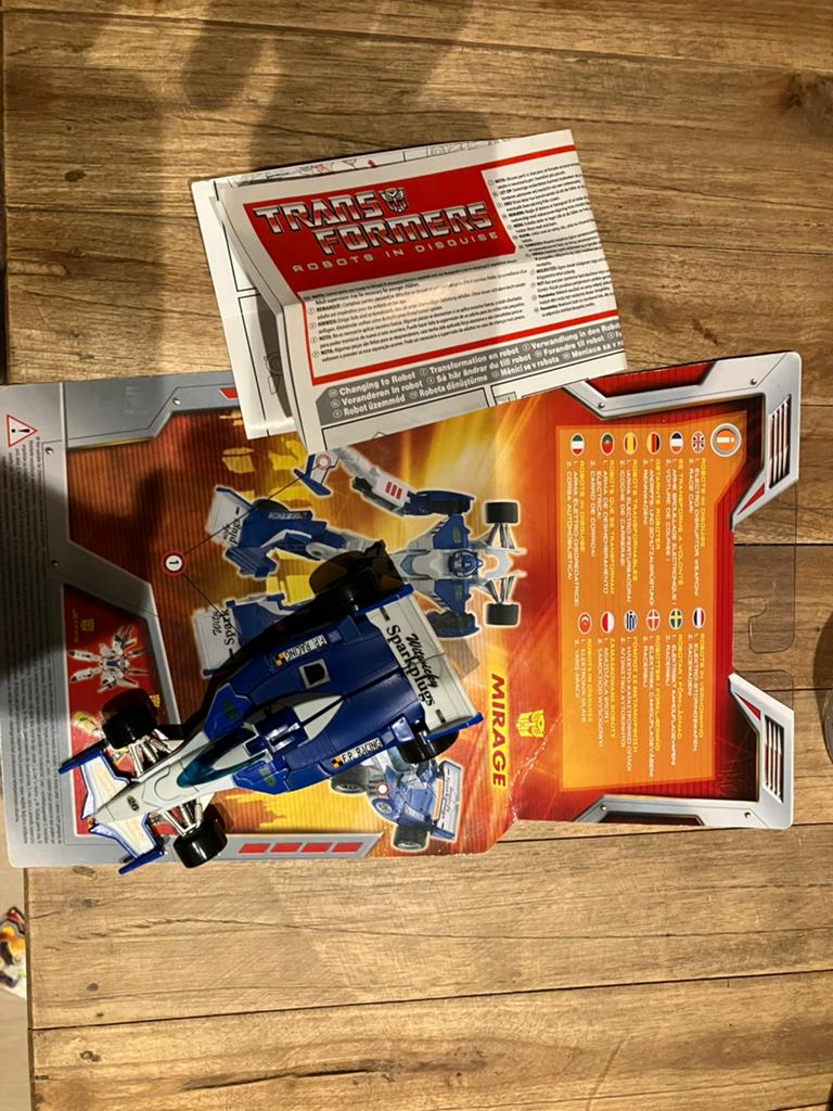 Transformer rid Mirage, Verzamelen, Transformers, G1, Ophalen of Verzenden, Zo goed als nieuw