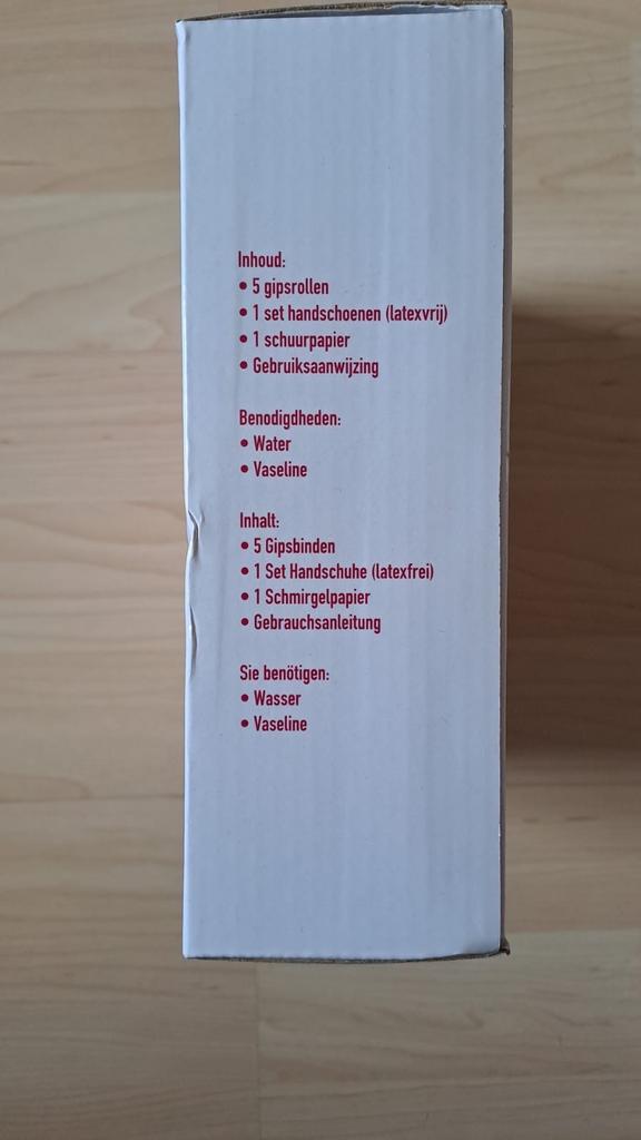 Gips afdrukset zwangere buik - Xenos, Ophalen of Verzenden, Nieuw, Kraamcadeau