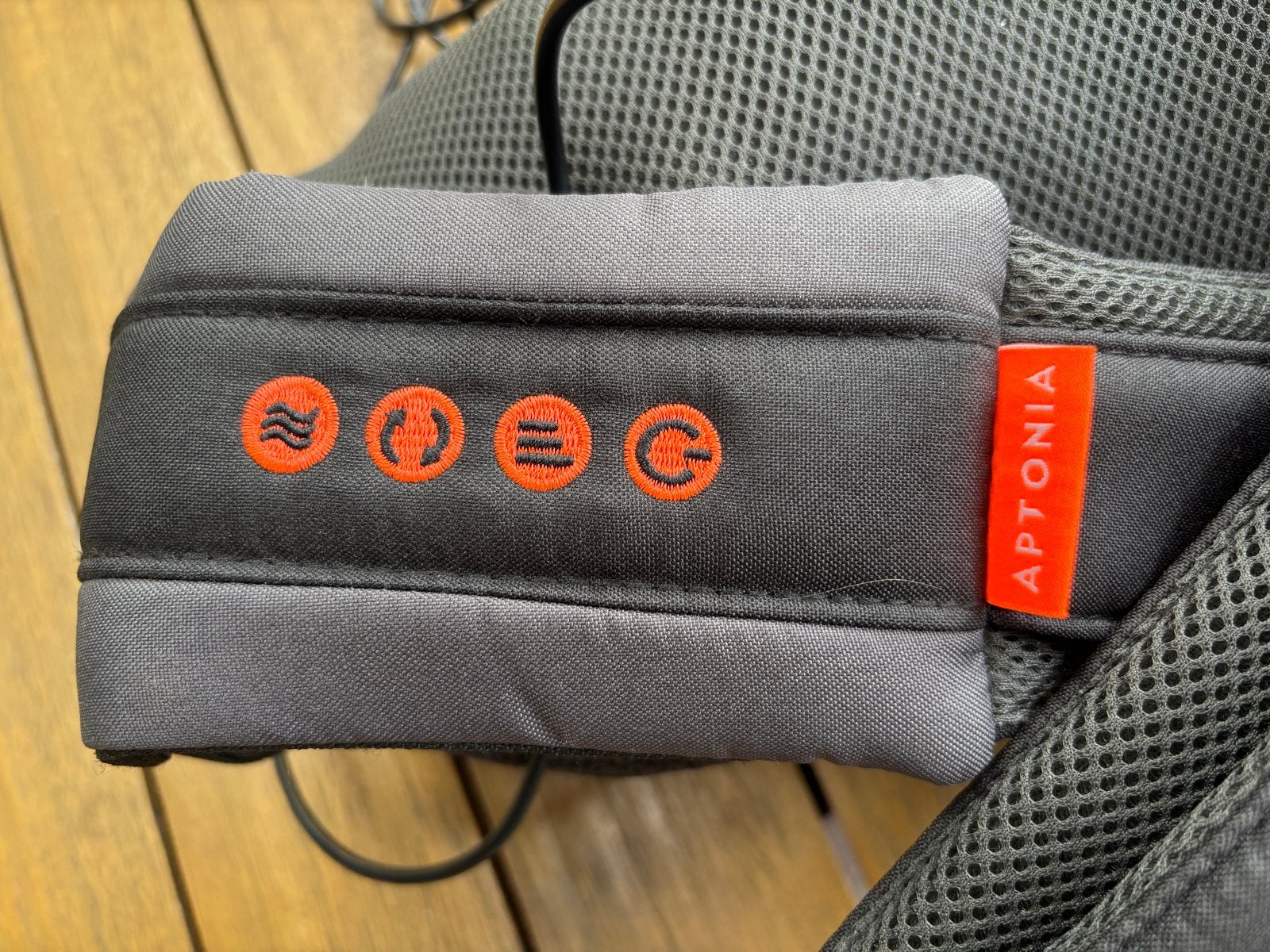 Aptonia Massageband 900 met warmtefunctie, Ophalen of Verzenden, Zo goed als nieuw, Apparaat