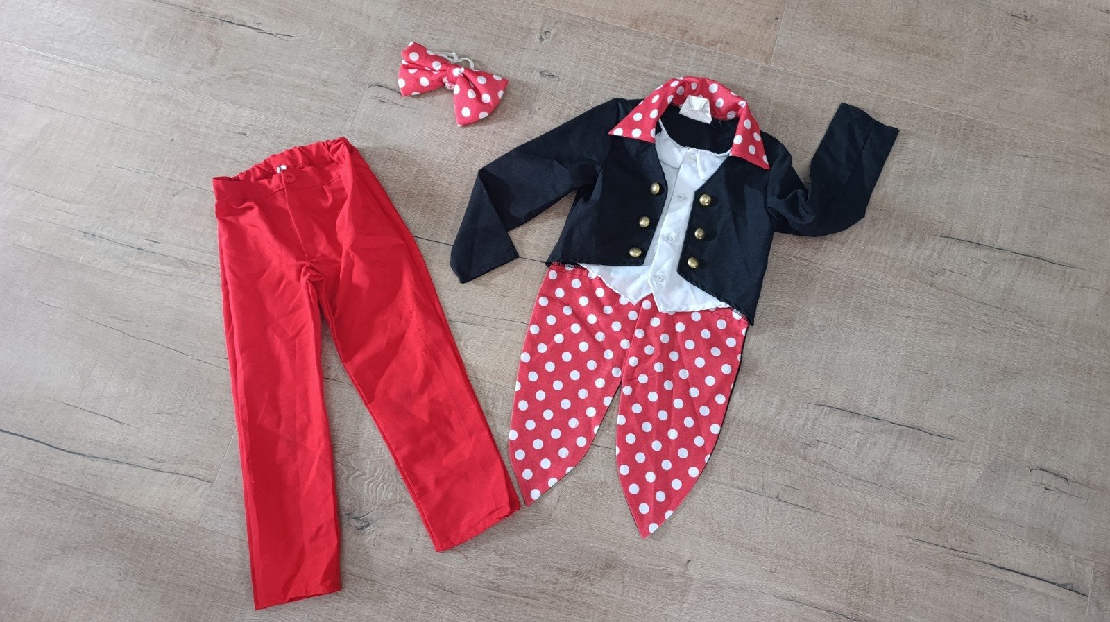 Mickey Mouse Verkleedkleding voor Kinderen (3-5 jaar), Ophalen of Verzenden, Zo goed als nieuw, 104 of kleiner, Jongen of Meisje