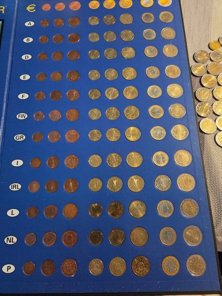 Diverse euromunten (verzameling), Postzegels en Munten, Munten | Europa | Euromunten, Overige landen, Losse munt, Zilver, Overige waardes