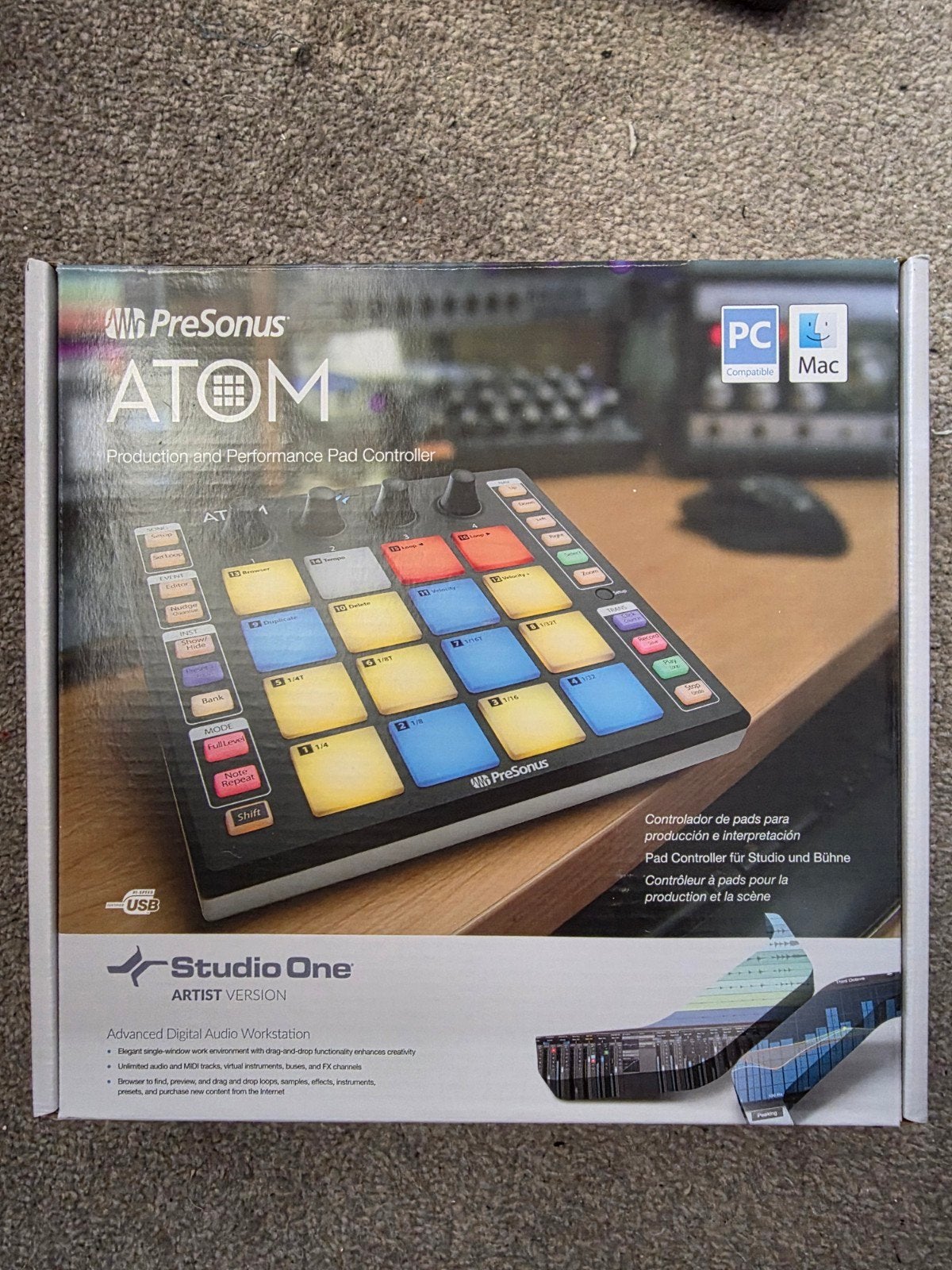 Presonus ATOM Production en Performance Pad Controller, Ophalen of Verzenden, Nieuw