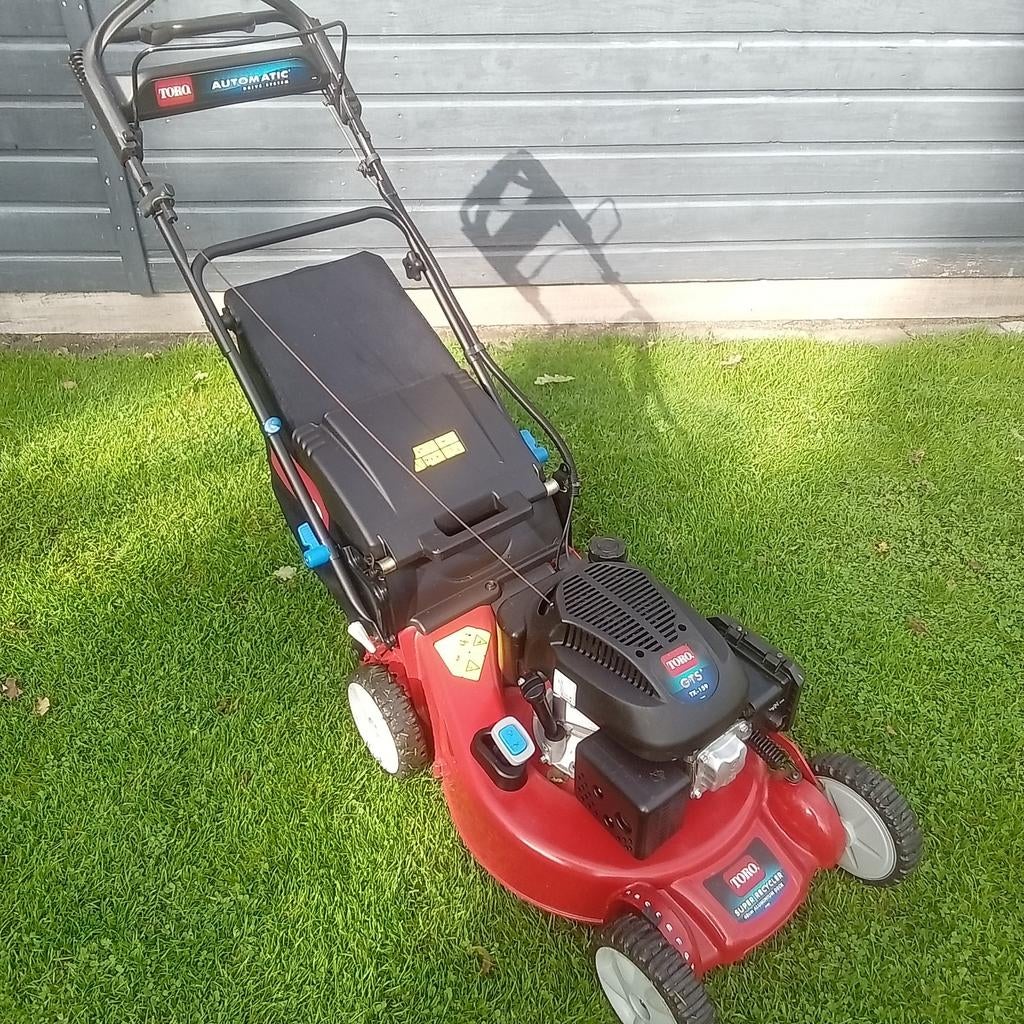 TORO SUPER RECYCLER GRASMAAIER ZELFRIJDEND BENZINE MAAIER, Tuin en Terras, Grasmaaiers, Ophalen, Cirkelmaaier, Gebruikt, Versnellingen