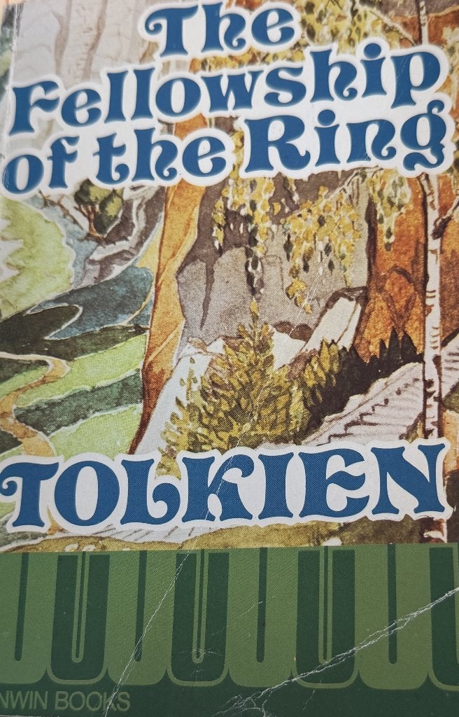 J.R.R. Tolkien The Fellowship of the ring  3 x, Boeken, Ophalen of Verzenden, Gelezen