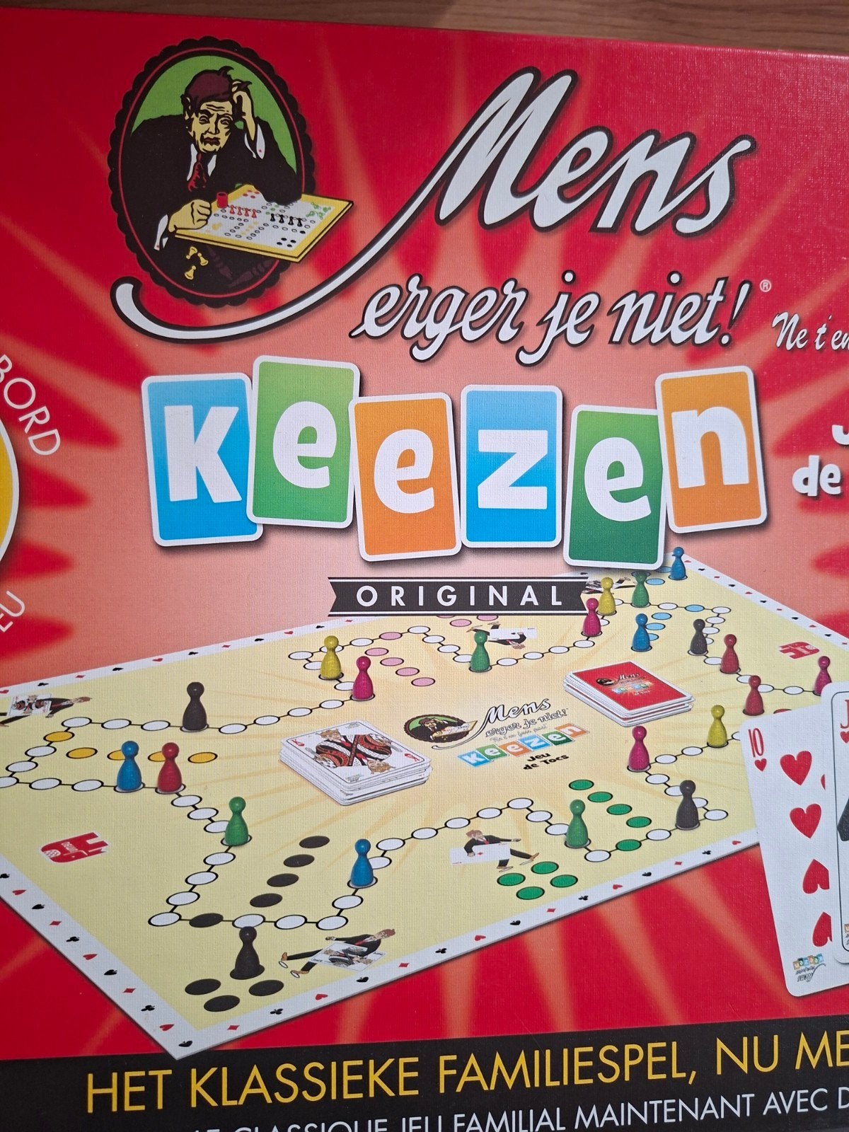 Mens erger je niet! Keezen, Vijf spelers of meer, Ophalen of Verzenden, Nieuw, Jumbo