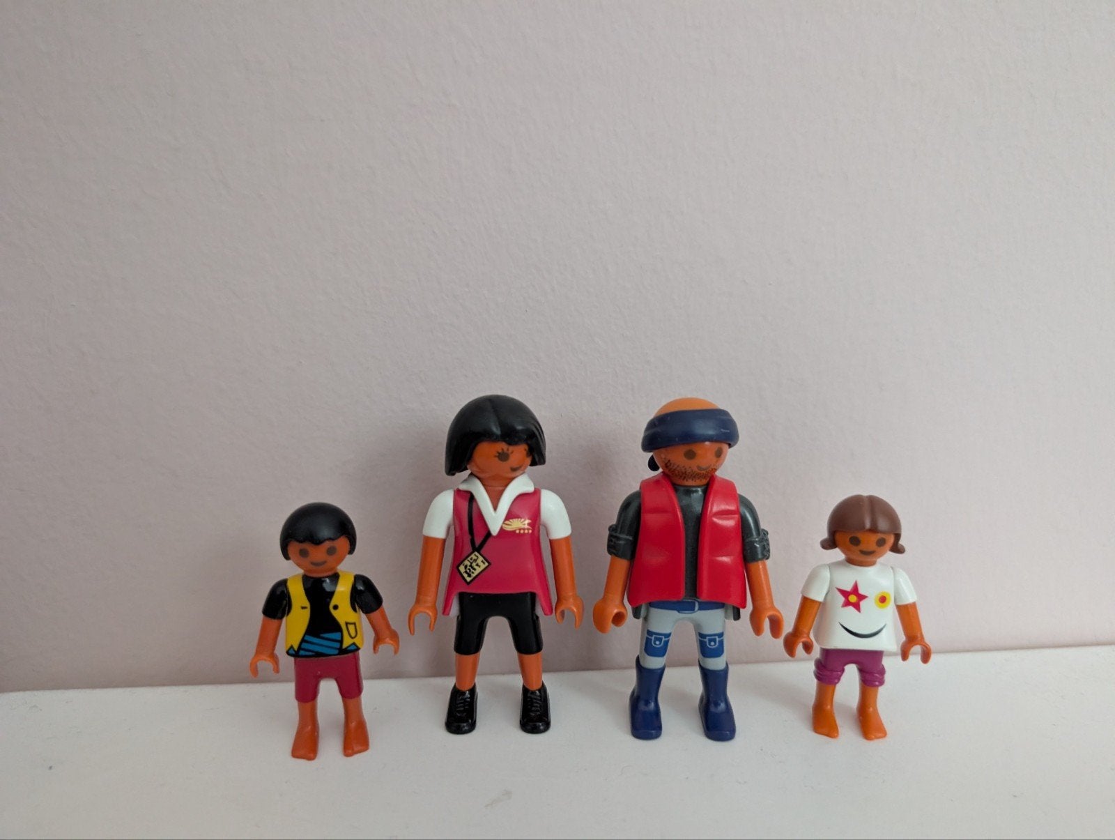 Playmobil getinte poppetjes, gezin., Ophalen of Verzenden, Zo goed als nieuw