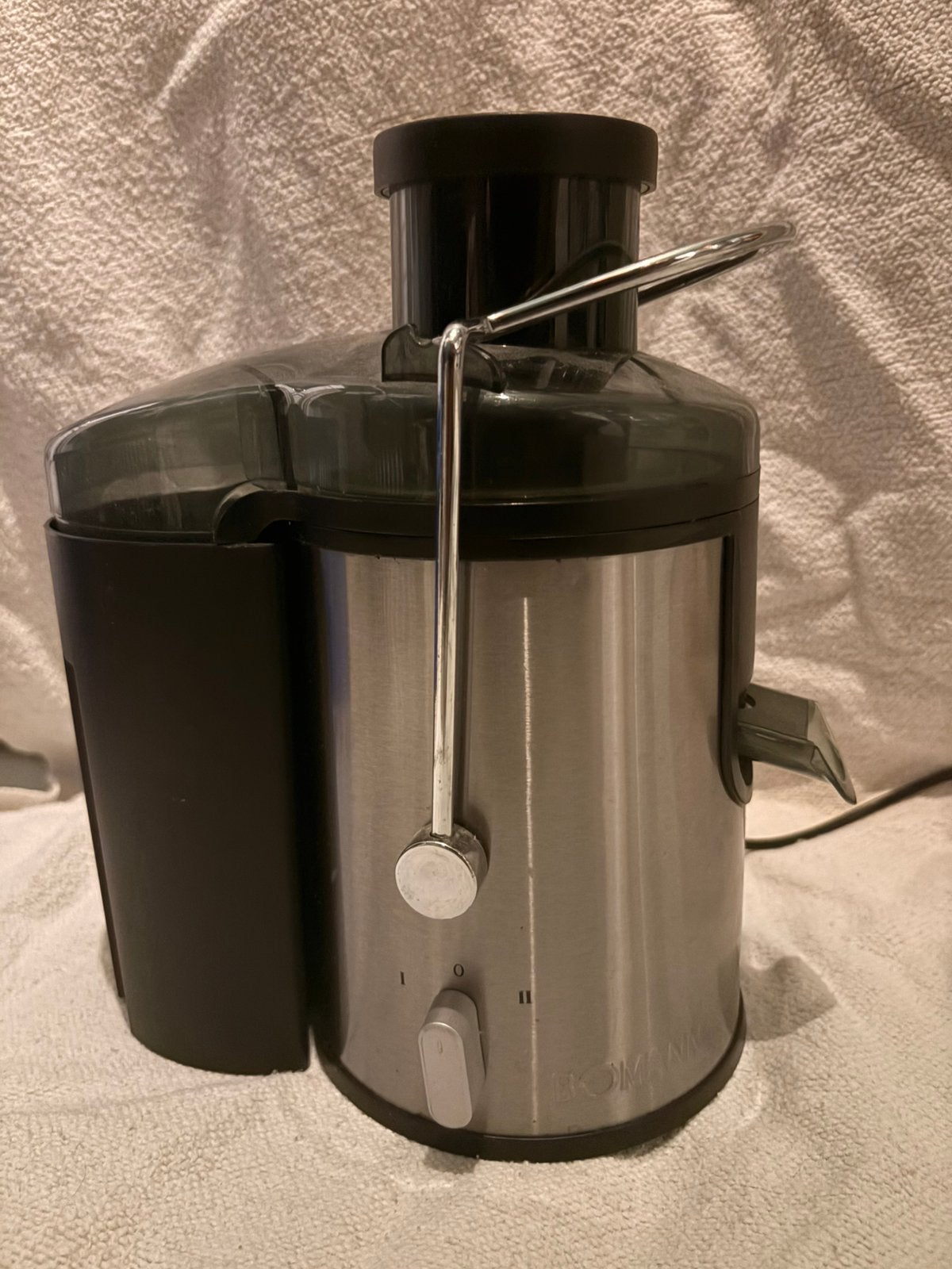 Bomann sapcentrifuge / juicer, Ophalen, Zo goed als nieuw, Sapcentrifuge