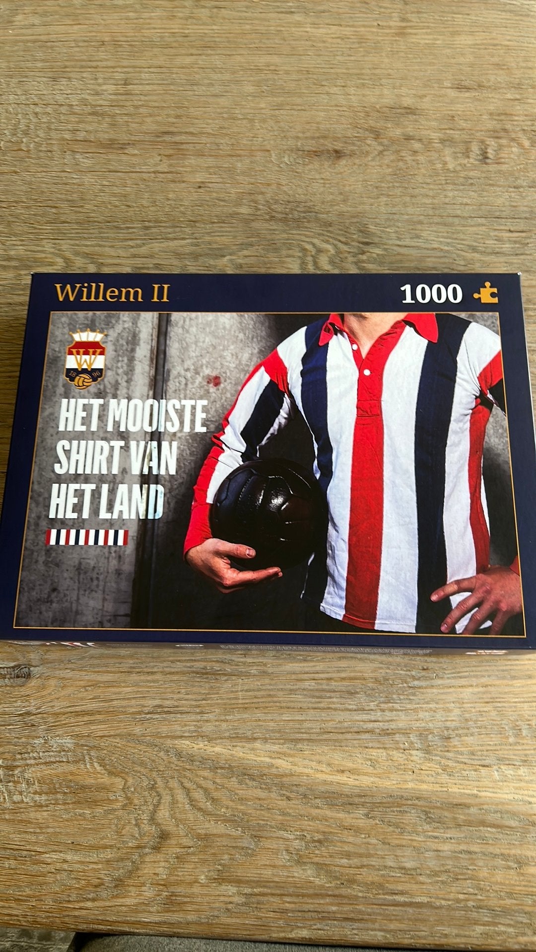 Puzzel Willem II, Hobby en Vrije tijd, Denksport en Puzzels, Ophalen of Verzenden, 500 t/m 1500 stukjes, Zo goed als nieuw