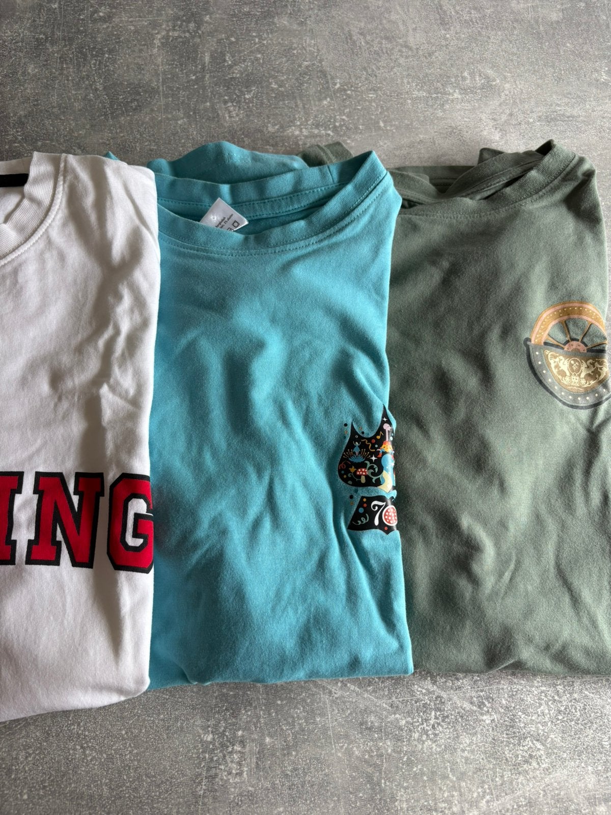 3 Efteling shirtjes: maat S, Ophalen of Verzenden, Zo goed als nieuw, Kleding