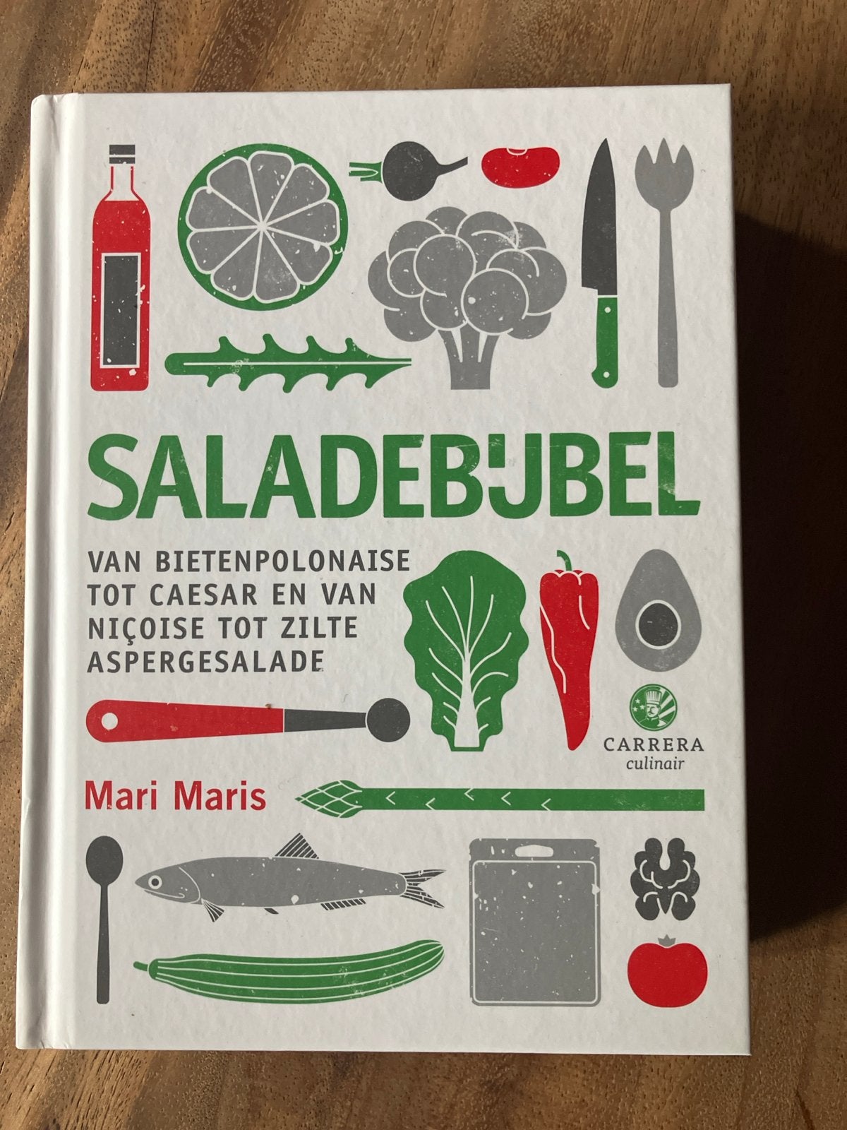 Saladebijbel: Van Bietenpolonaise tot Zilte Aspergesalade, Boeken, Verzenden, Voorgerechten en Soepen, Zo goed als nieuw, Gezond koken