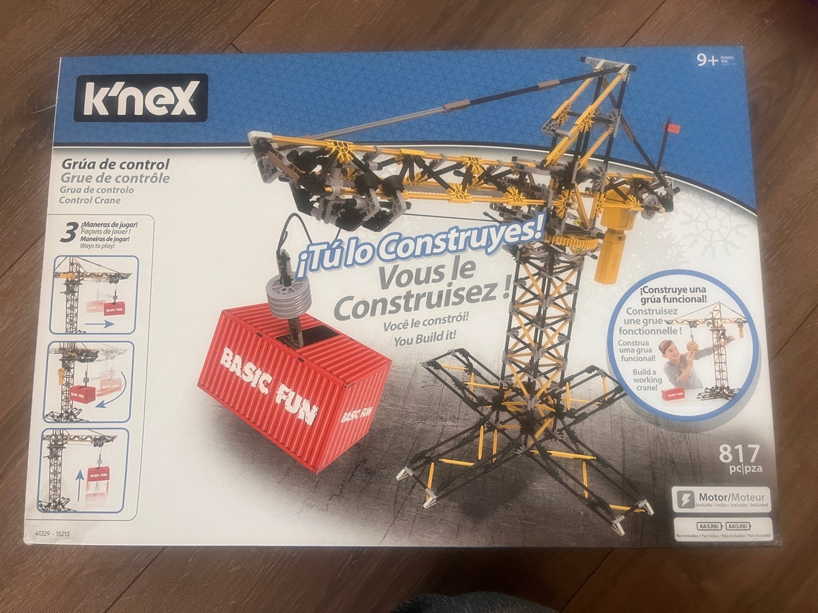 K'Nex 36182 Constructiekraan - Zo goed als nieuw, Ophalen of Verzenden, Zo goed als nieuw, K'nex