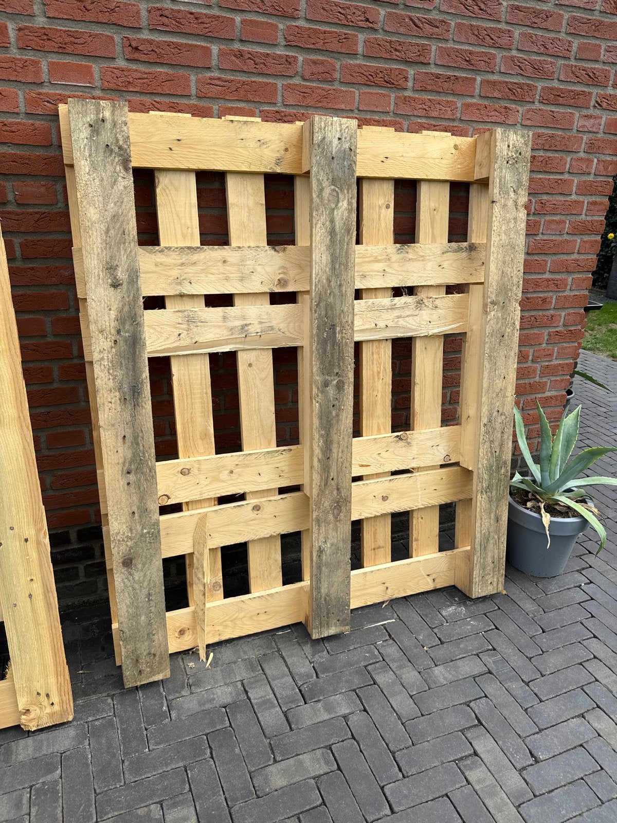 Houten pallets, Ophalen, Gebruikt, 50 mm of meer, Pallet