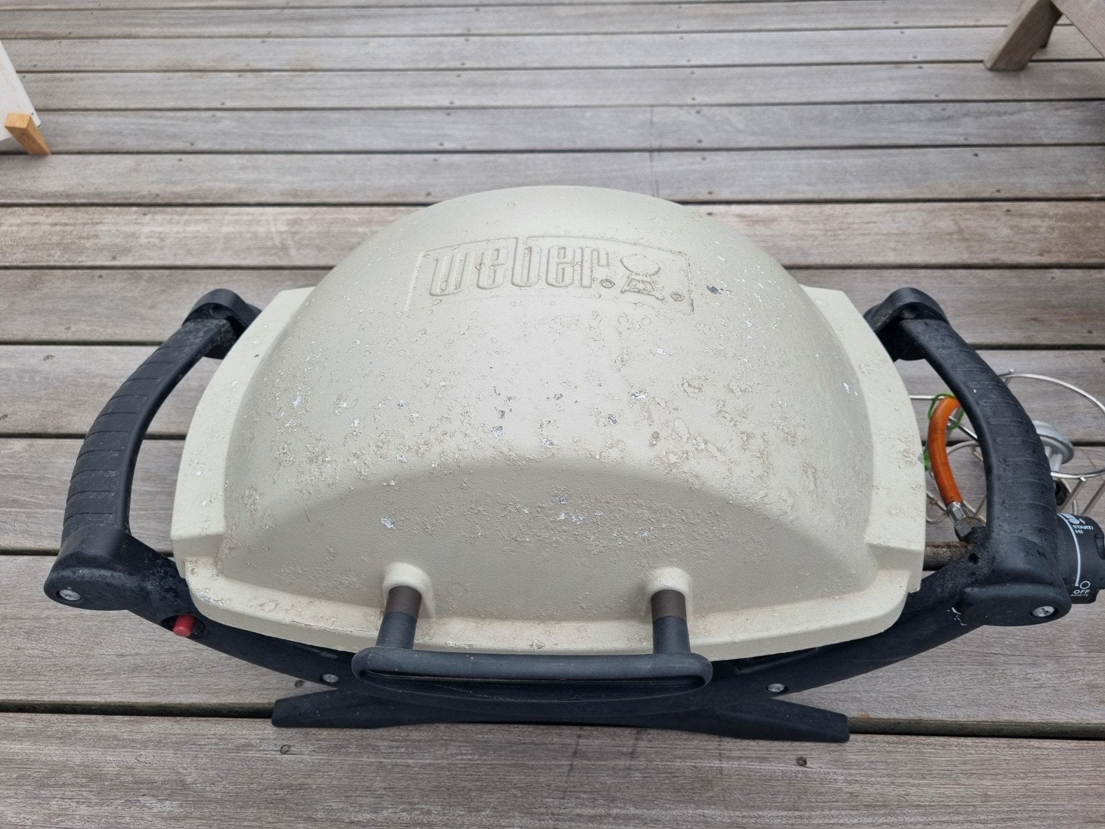 Weber Q1000 Gasbarbecue - Compact en Draagbaar, Ophalen, Gebruikt, Weber