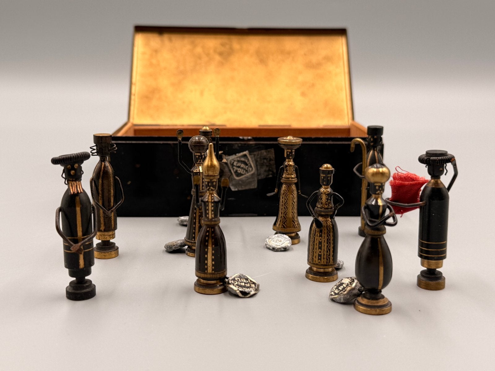 Antiek Teppich 790 Schaken Set - Uniek en Handgemaakt, Ophalen of Verzenden