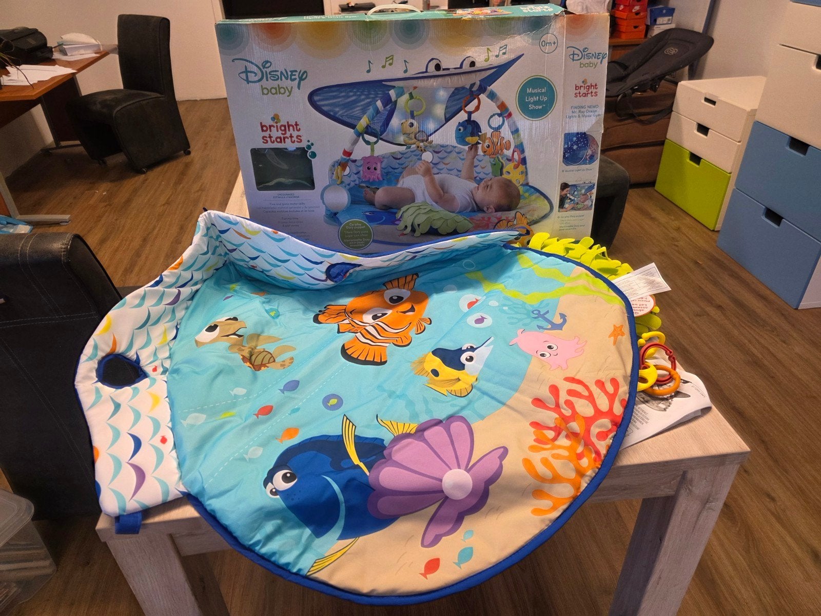 Finding Nemo Babygym met licht en geluid - Zo goed als nieuw, Ophalen of Verzenden, Zo goed als nieuw, Babygym, Met licht
