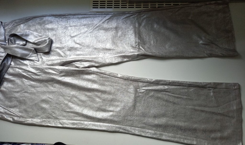 ZOSO pracht zilver kleurige broek, maat L 40-42, Maat 38/40 (M), Verzenden, Nieuw, Lang