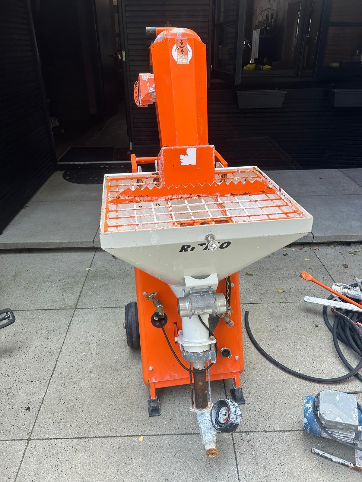 PFT RITMO L Gipsspuitmachine - Compleet, Doe-het-zelf en Verbouw, Gereedschap | Overige machines, Ophalen, Gebruikt