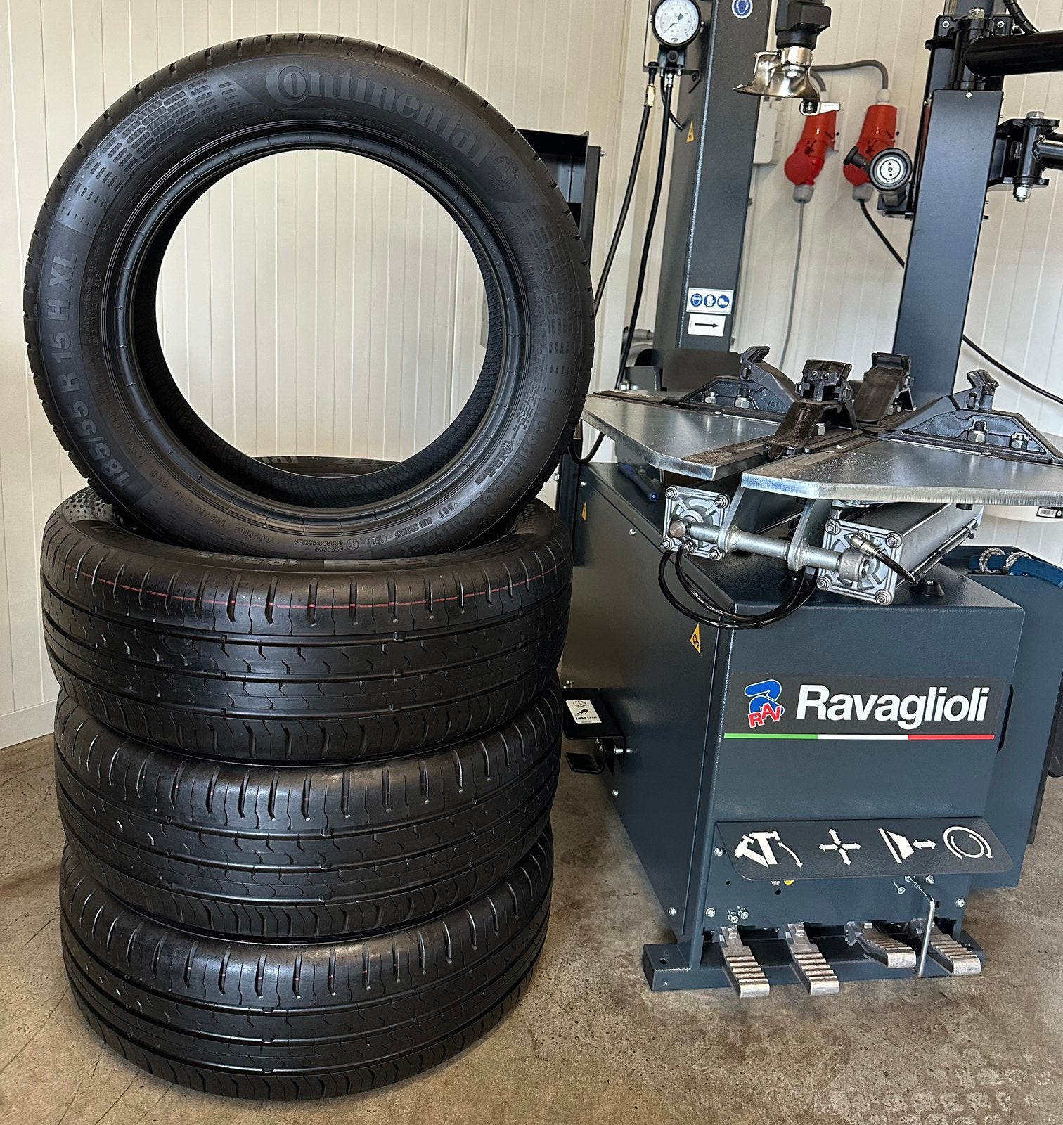 185 55 15 Continental Zomerbanden 185/55 R15 Incl. Montage, ContiEcoContact 5, 15 inch, 185/55 R15 86H XL, Banden en Velgen