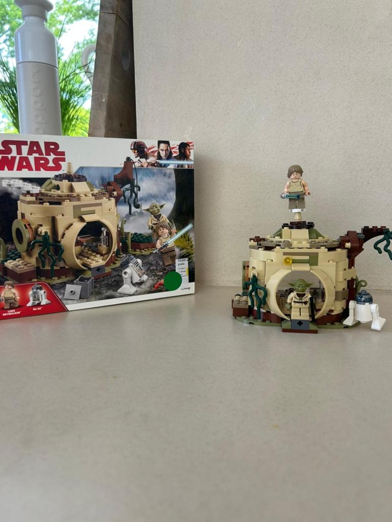 Lego starwars set: Yoda's Hut 75208, Star Wars, Lego, Ophalen of Verzenden, Zo goed als nieuw
