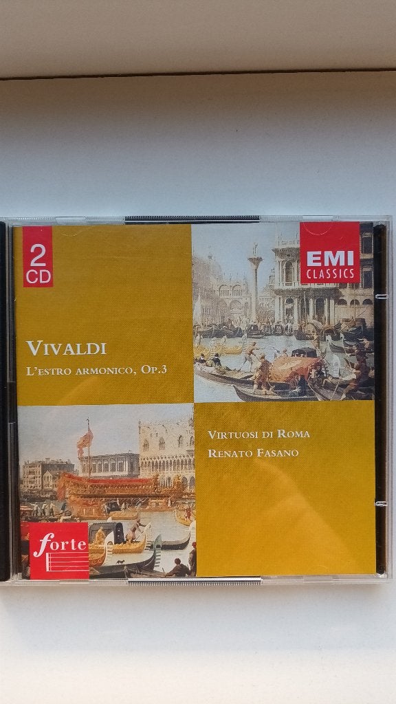 2CD - Antonio Vivaldi - Orgelconcerten - Virtuosi di Roma, Kamermuziek, Ophalen of Verzenden, Barok, Vivaldi