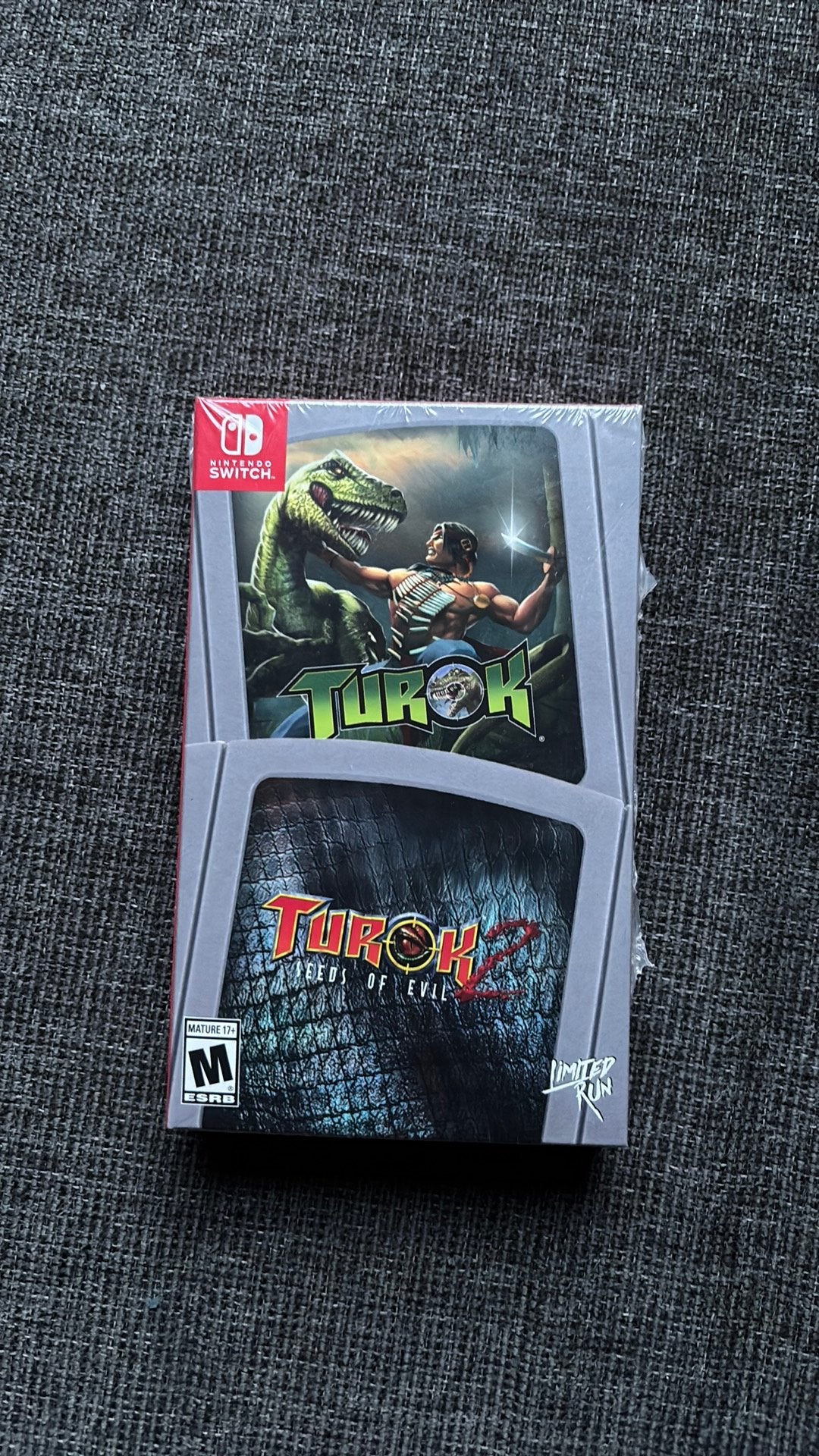 Nintendo Switch Turok & Turok 2 Seeds of Evil Limited Run, Spelcomputers en Games, Games | Nintendo Switch, 1 speler, Ophalen of Verzenden