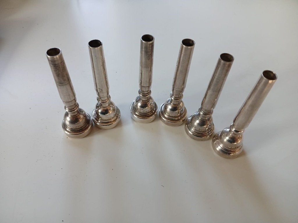 Trompet mondstukken Vincent Bach, Schilke, Yamaha, Stomvi, Muziek en Instrumenten, Ophalen of Verzenden, Gebruikt, Overige typen