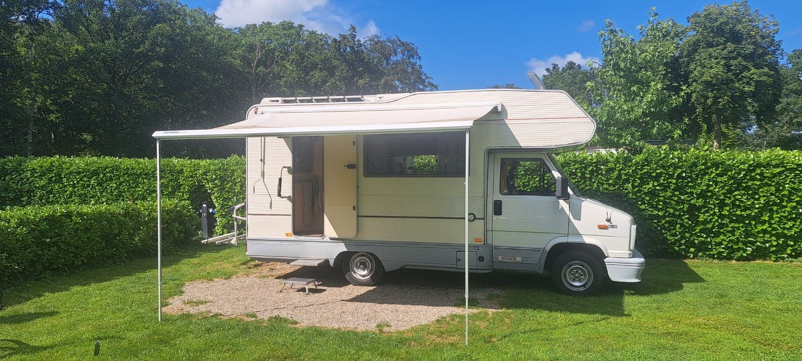 FIAT DUCATO 1.9 TURBO DIESEL, Caravans en Kamperen, Campers, Alkoof, Ringverwarming, Particulier, 5 tot 6 meter