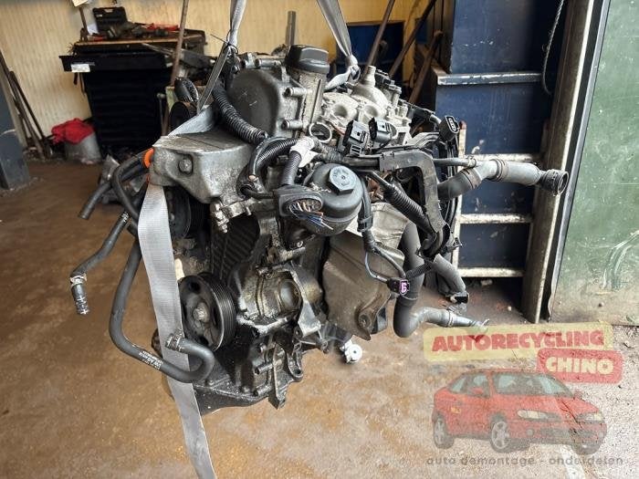 Motor van een Volkswagen Fox, Ophalen, Gebruikt, -, Volkswagen