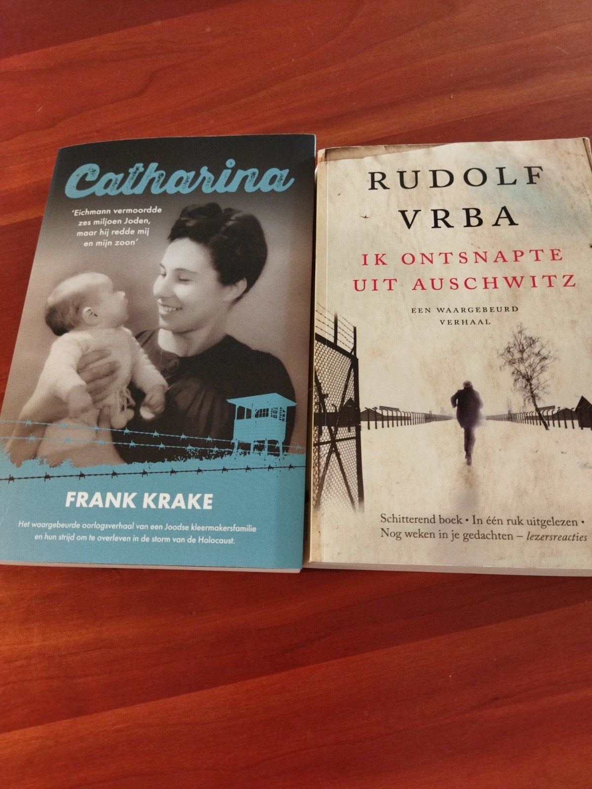 Catharina & Ik Ontsnapte uit Auschwitz - Oorlogsboeken, Boeken, Tweede Wereldoorlog, Frank Krake, Rudolf Vrba, Ophalen of Verzenden