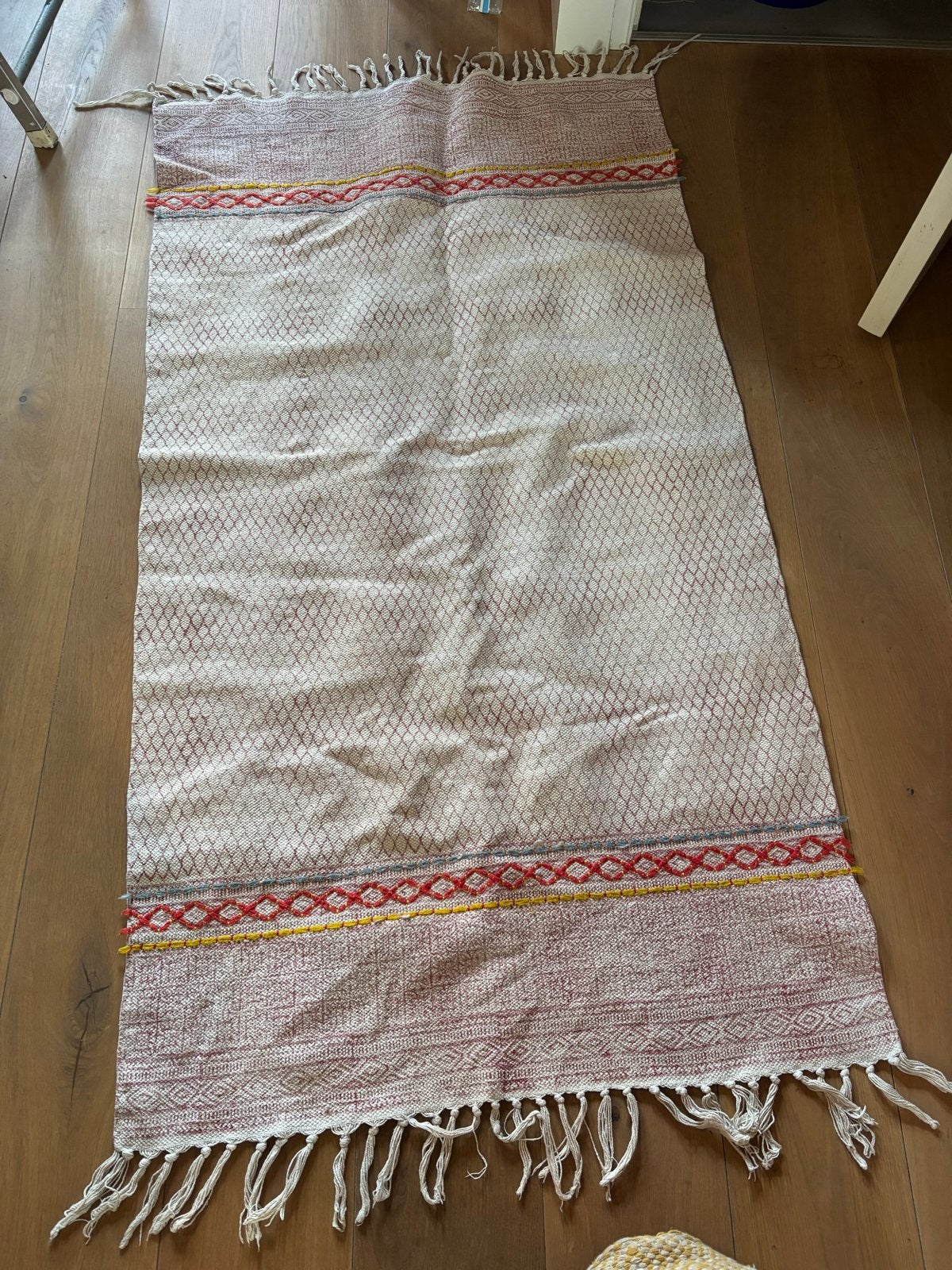 Sissy-Boy tapijt 82x155 cm, Ophalen, Gebruikt, 50 tot 100 cm, Crème