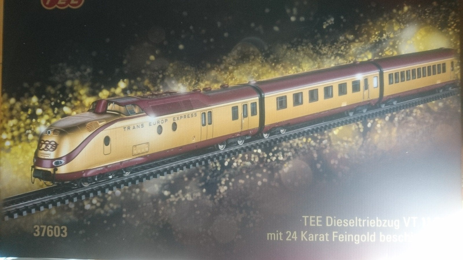 Marklin TEE dieseltreinstel VT 11.5 DB -MfxPlus+Geluid 37603, Ophalen, Wisselstroom, Treinset, Zo goed als nieuw