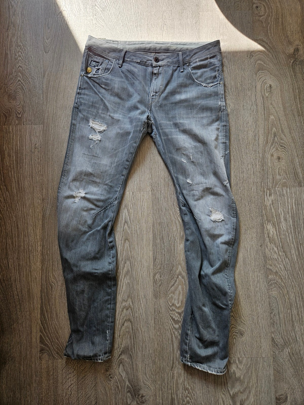 GSTAR RAW jeans, Ophalen of Verzenden, Zo goed als nieuw, Blauw, W36 - W38 (confectie 52/54)