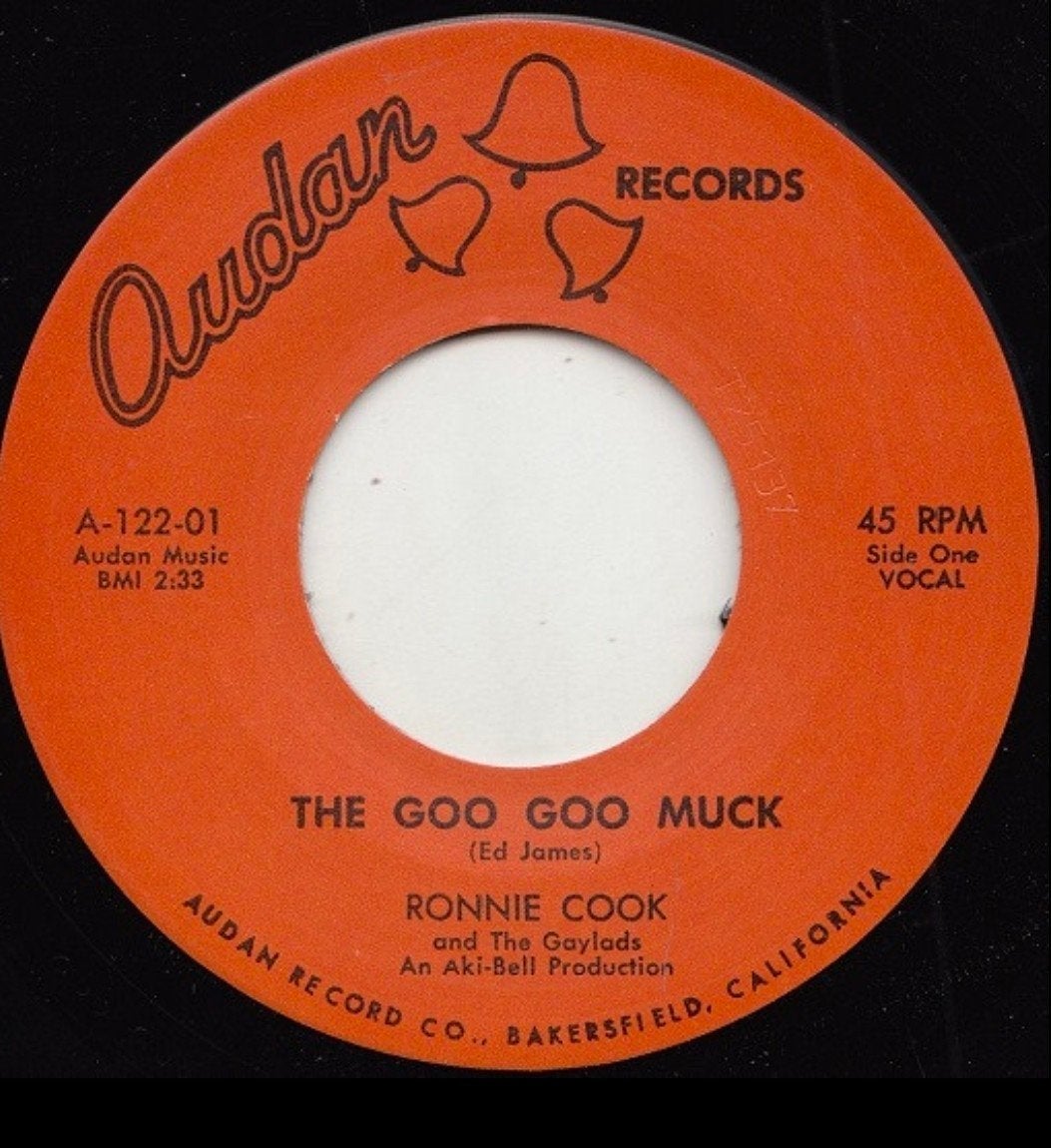 Vinyl single Ronnie Cook & Gaylads The Goo Goo Muck, Limited edition, 7 inch, Ophalen of Verzenden, Zo goed als nieuw