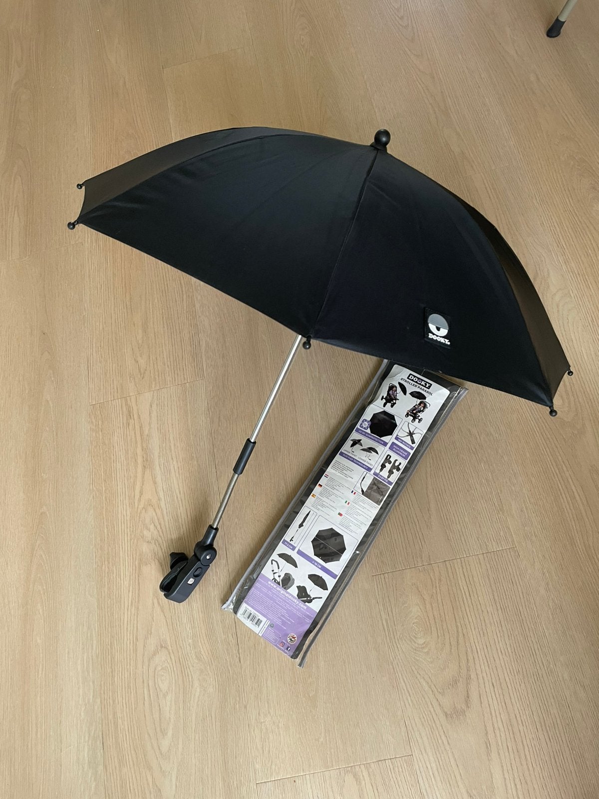 Universele parasol van Dooky, Ophalen of Verzenden, Zo goed als nieuw, Kinderwagen, Overige merken