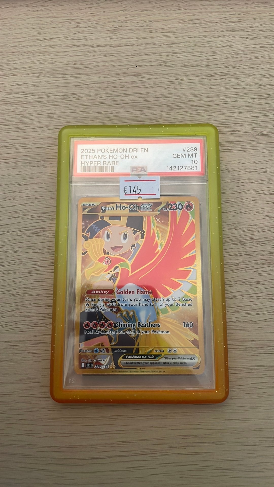 Ho-oh EX #239 PSA 10, Ophalen of Verzenden, Zo goed als nieuw