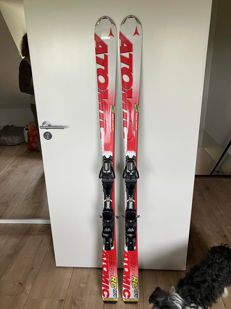 Atomic RC164 ski's voor gevorderden - 164 cm, Ophalen, 160 tot 180 cm, Gebruikt, Carve