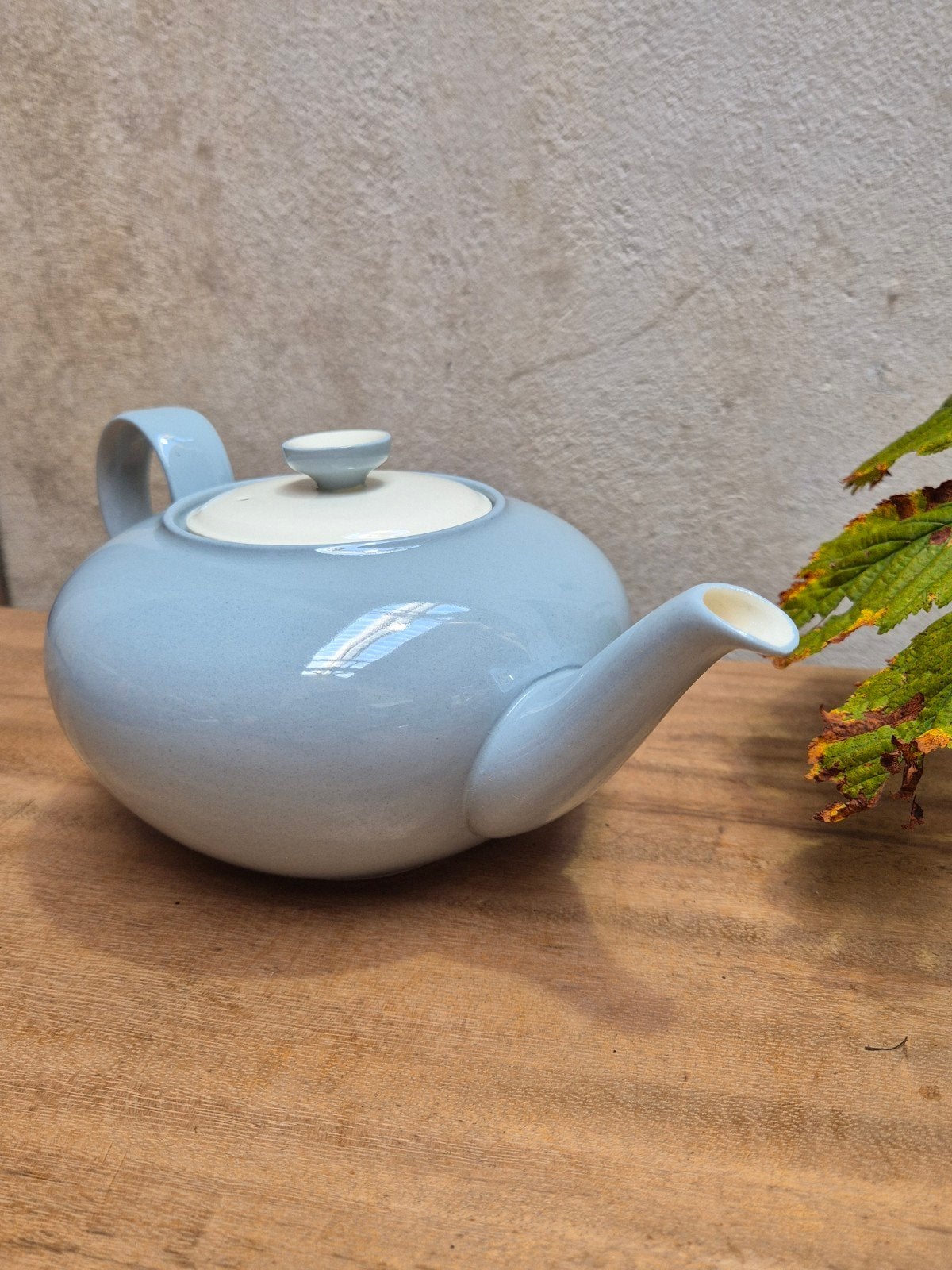 Vintage Theepot Pqastelblauw – Royal Sphinx Maastricht / P., Ophalen of Verzenden