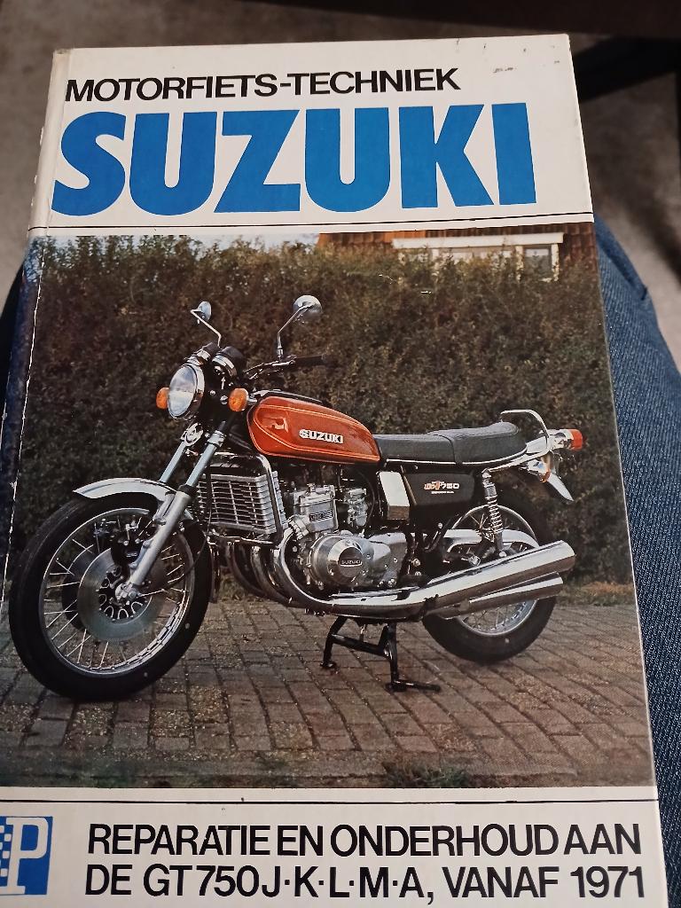Owners workshop manual Suzuki GT 750 J, K, L M & A 1971-1976, Ophalen of Verzenden, Suzuki