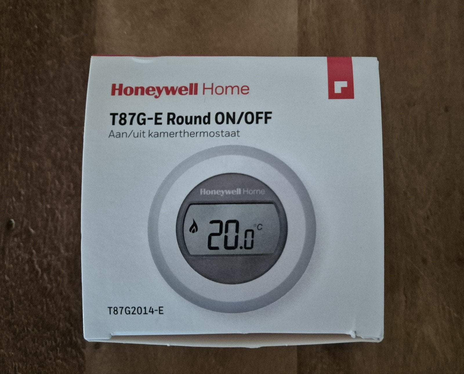 Honeywell Home T87G-E Round ON/OFF Kamerthermostaat, Doe-het-zelf en Verbouw, Ophalen of Verzenden, Zo goed als nieuw