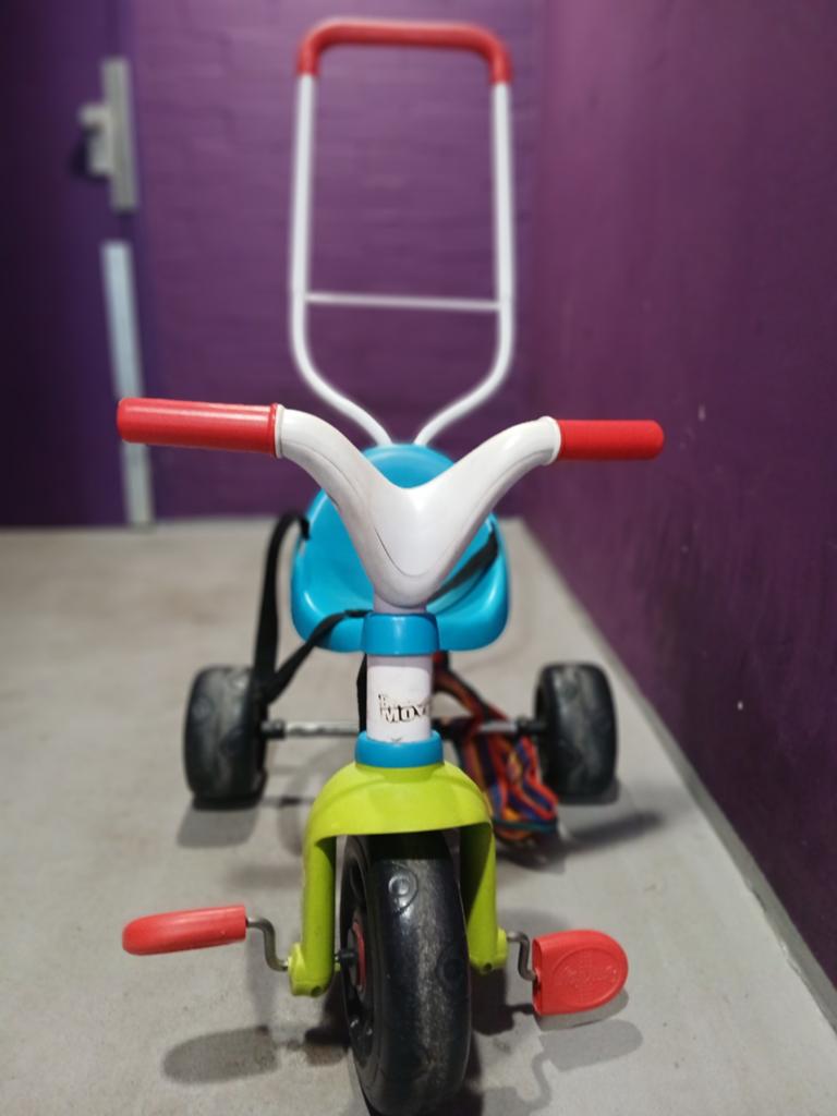 Ideale driewieler voor kinderen/baby's in goede conditie, Ophalen, Gebruikt, Duwstang
