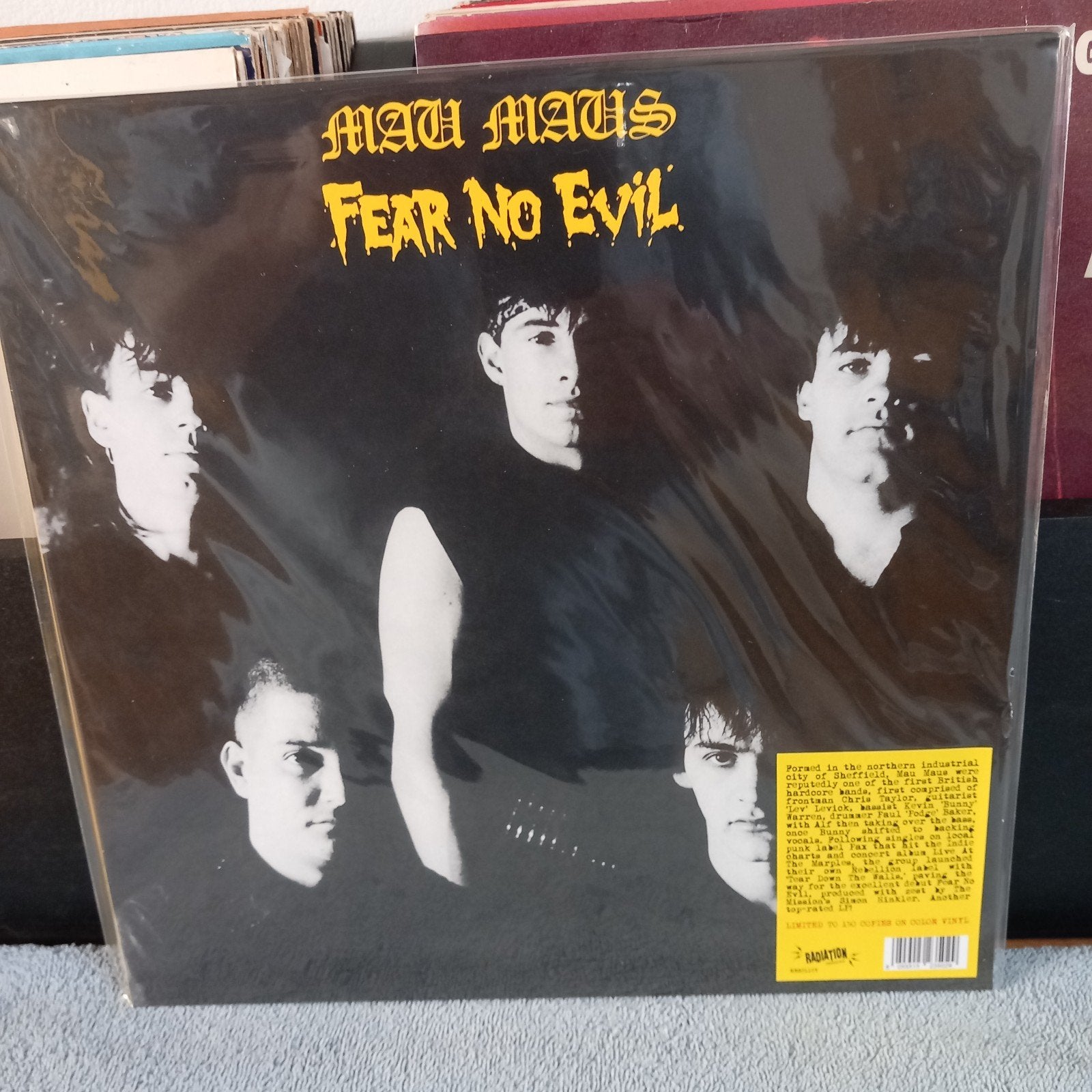 lp mau maus fear no evil nw lp in seal, Ophalen of Verzenden, Nieuw in verpakking, 12 inch
