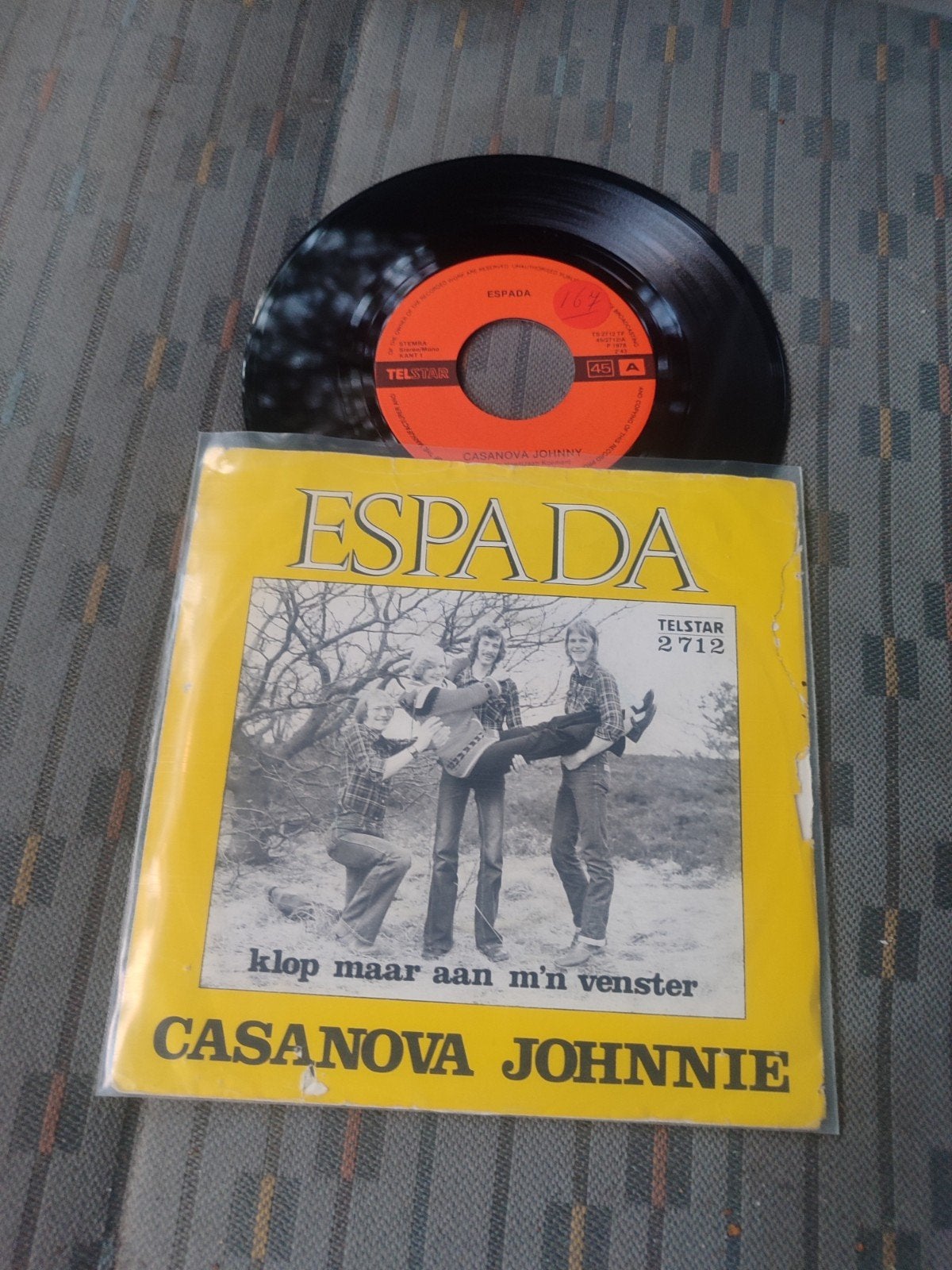 Espada Casanova Johnny telstar, Ophalen of Verzenden, Gebruikt, Overige formaten, Levenslied of Smartlap