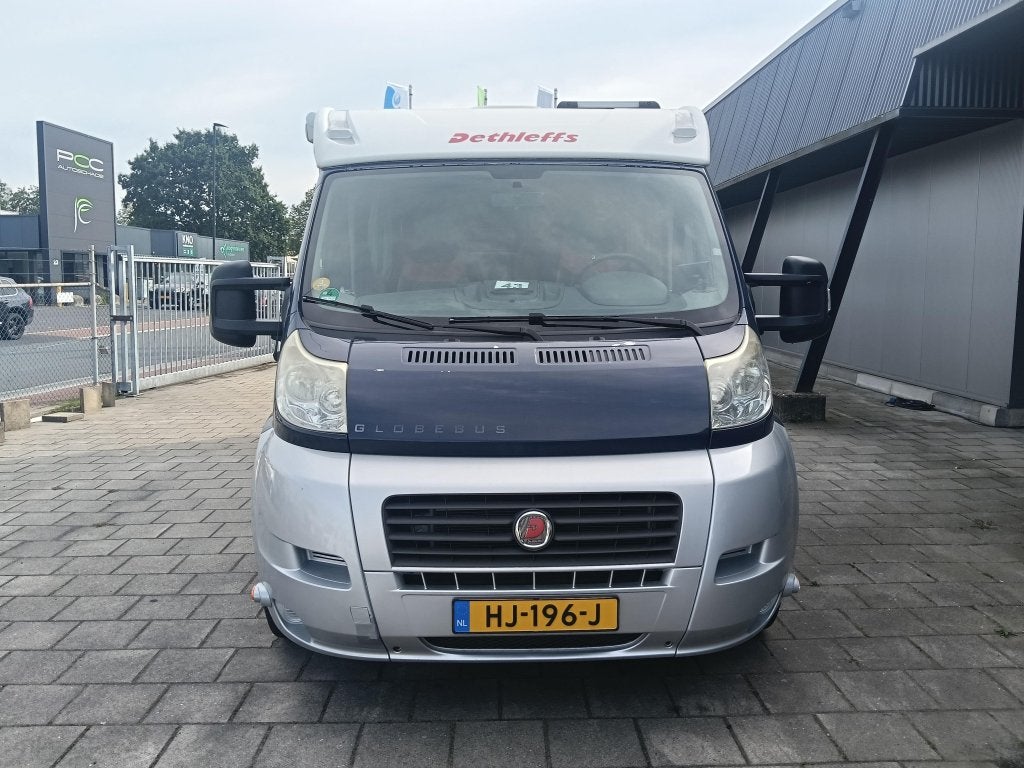 Dethleffs Globebus T 004, Caravans en Kamperen, Standaard zit, Raamblindering, Fiat, Elektrische ramen